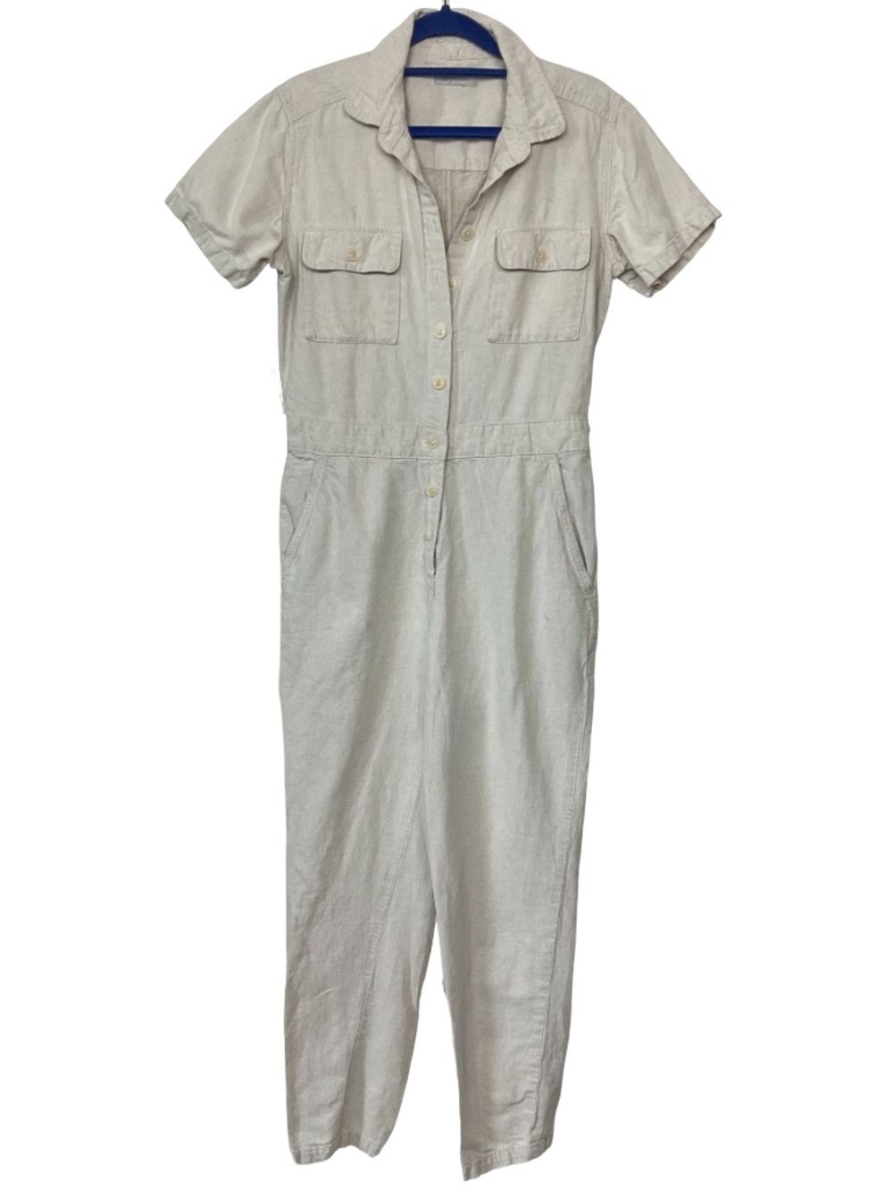 Outerknown S.E.A. Cotton/Linen Jumpsuit‎ - Picture 4 of 10